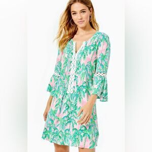 Lilly Pulitzer Hollie Tunic Dress - Pink Blossom Suite Views